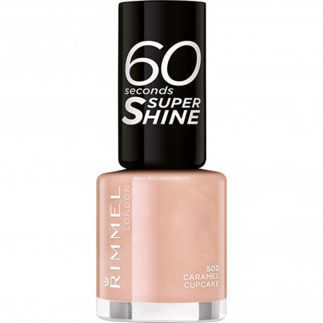 Rimmel London 60 Seconds Nail Polish - Caramel Cupcake (500) 8ml