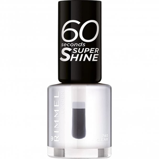 Rimmel London 60 Seconds Nail Polish - Clear (740) 8ml