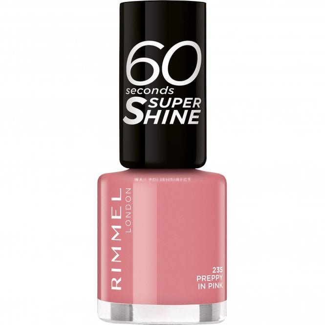 Rimmel London 60 Seconds Nail Polish - Preppy in Pink (235) 8ml