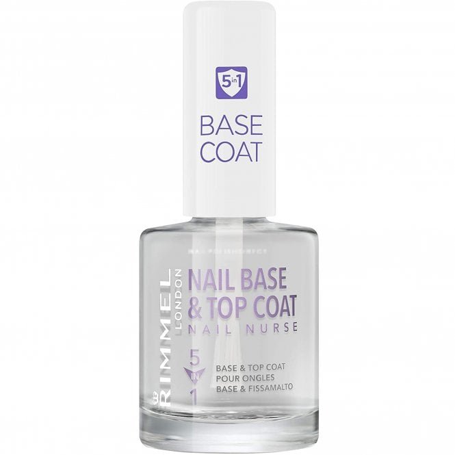 Rimmel London 7 In 1 Treatment Nail Nurse - Basecoat & Topcoat 12ml
