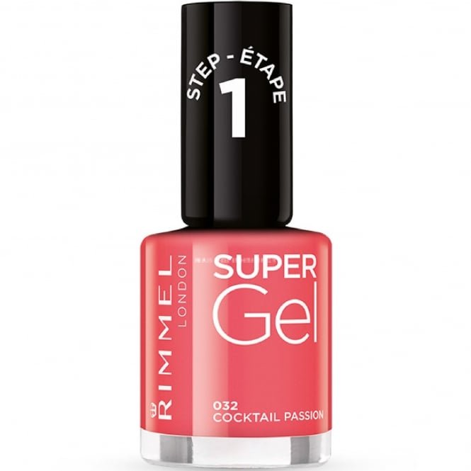Rimmel London Super Gel Colour Nail Polish - Cocktail Passion (032) 12ml