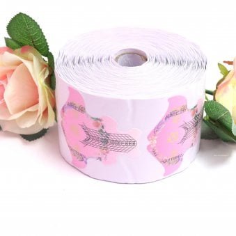 Salon Essential Nail Forms - Floral (Pack Of 100) (ESS028-100)