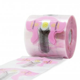 Salon Essential Nail Forms - Pink (Pack Of 300) (ESS027)