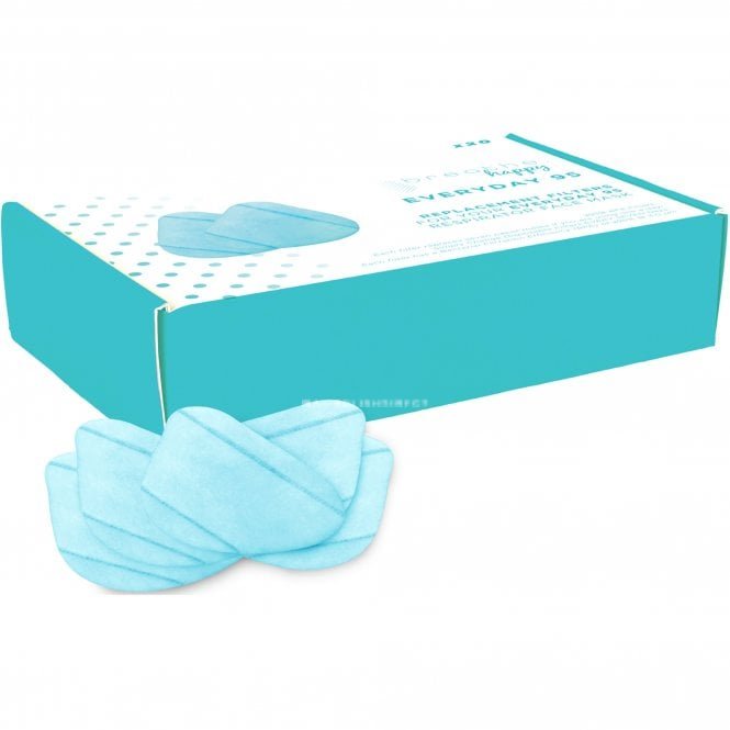 Salon Professional PPE Salon Professional PPE - High Efficiency Breathe Happy KN95 Replacement Filters - Pack Of 20 - Non Medical