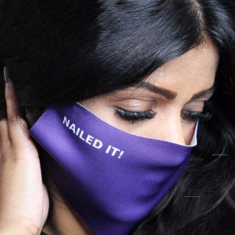 Salon Professional PPE - Social Distancing NPD Face Cover Mask - Nailed It! (Set Options)