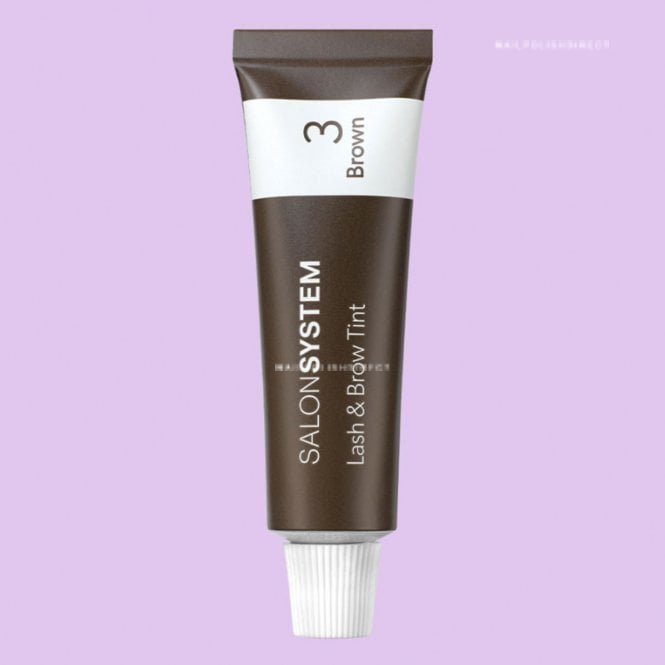 Salon System Brow And Lash Tint - Brown 15ml (0227213) PROFESSIONAL USE ONLY