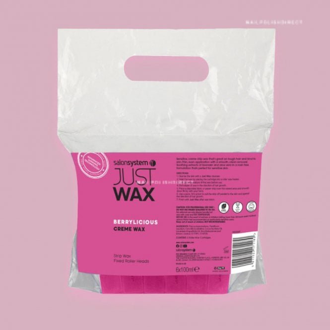 Salon System Just Wax Berrylicious Roller Wax (6 Pack) (0202266)