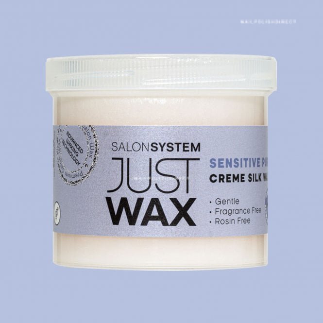 Salon System Just Wax Sensitive Pure Creme Silk Wax 450g (0202268)