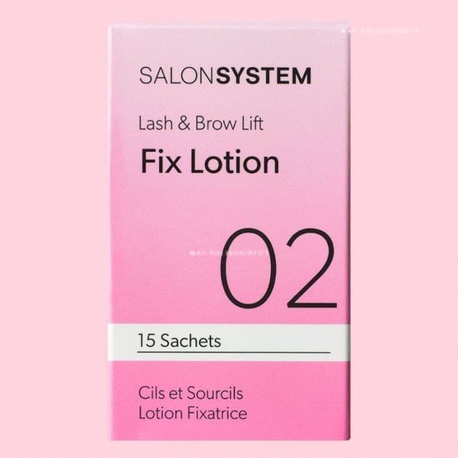 Salon System Lash & Brow Lift Step 2 Fix Lotion (15 Sachets)(0226186R)