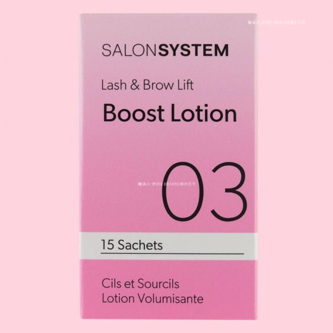 Salon System Lash & Brow Lift Step 3 Boost Lotion (15 Sachets)(0226187R)