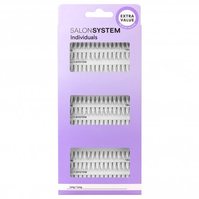 Salon System Salon Value Individual Eyelashes - Black Long (0225108-5)