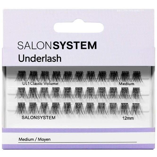 Salon System Underlash UL1 Classic Volume Medium Black 12mm (0225495)