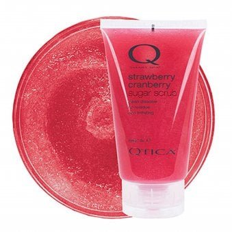 Smart Spa Sugar Scrub For Hands, Feet & Body - Strawberry & Cranberry 200g (QTLGGSS01)