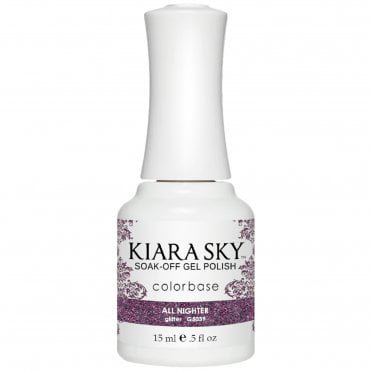Soak Off Cruelty Free Gel Polish - All Nighter 15ml (G5039)