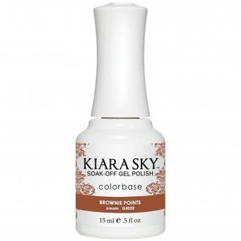 Soak Off Cruelty Free Gel Polish - Brownie Points 15ml (G5022)