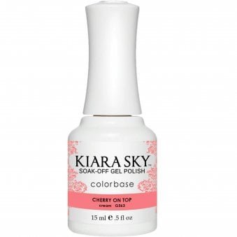 Soak Off Cruelty Free Gel Polish Collection - Cherry On Top 15ml (G563)