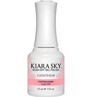 Soak Off Cruelty Free Gel Polish Collection - Cotton Kisses 15ml (G537)