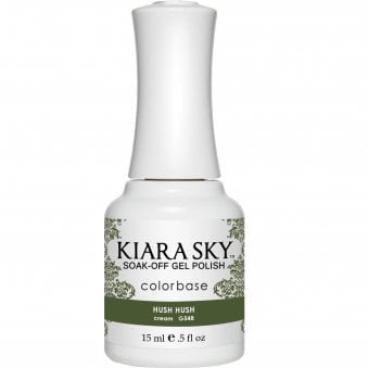 Soak Off Cruelty Free Gel Polish Collection - Hush Hush 15ml (G548)