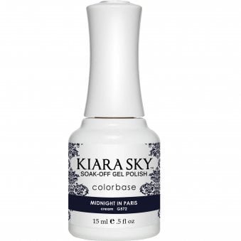 Soak Off Cruelty Free Gel Polish Collection - Midnight In Paris 15ml (G572)