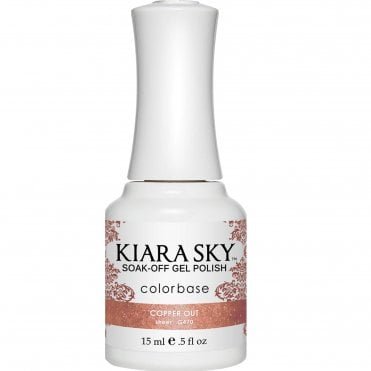 Soak Off Cruelty Free Gel Polish Collection - Copper Out 15ml (G470)