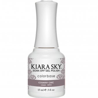 Soak Off Cruelty Free Gel Polish Collection - Country Chic 15ml (G512)