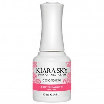 Soak Off Cruelty Free Gel Polish - Don't Pink About It 15ml (G446)