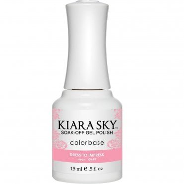 Soak Off Cruelty Free Gel Polish Collection - Dress To Impress 15ml (G449)