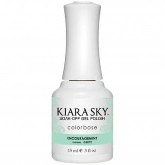Soak Off Cruelty Free Gel Polish - Encouragemint 15ml (G5072)