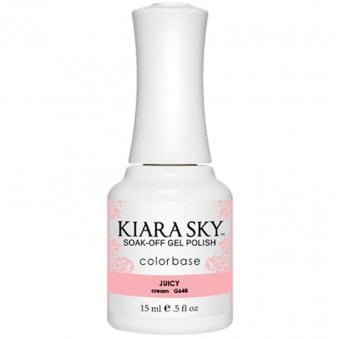 Soak Off Cruelty Free Gel Polish Freshly Peached Collection - Juicy 15ml (G648)
