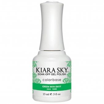 Soak Off Cruelty Free Gel Polish - Green With Envy 15ml (G448)