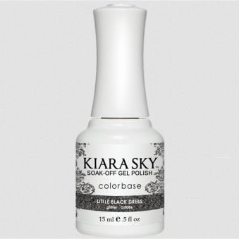 Soak Off Cruelty Free Gel Polish - Little Black Dress 15ml (G5086)