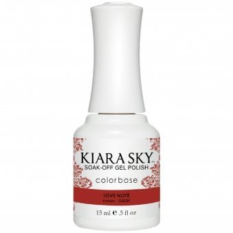 Soak Off Cruelty Free Gel Polish - Love Note 15ml (G5034)