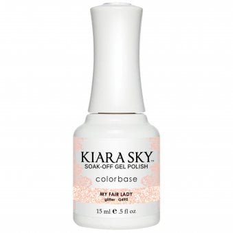 Soak Off Cruelty Free Gel Polish - My Fair Lady 15ml (G495)