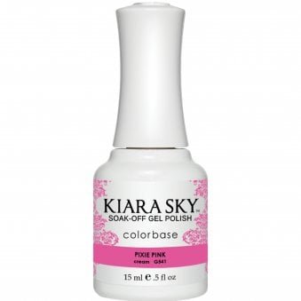 Soak Off Cruelty Free Gel Polish - Pixie Pink 15ml (G541)