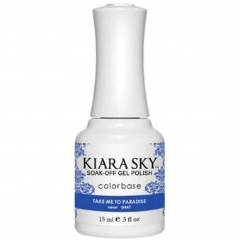 Soak Off Cruelty Free Gel Polish - Take Me To Paradise 15ml (G447)