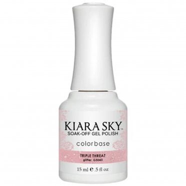 Soak Off Cruelty Free Gel Polish - Triple Threat 15ml (G5043)