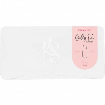 Soak Off False Nails Gelly Tips - Coffin (Long) (500 Pieces) (GT01)