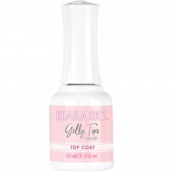 Soak Off False Nails Gelly Tips - Step 4 - Top Coat 15ml (GTTC)