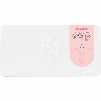 Soak Off False Nails Gelly Tips - Stiletto (Medium) (500 Pieces) (GT03)