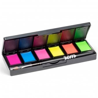 Solid Cream Gel 6 Colour Palette - Brite Lite