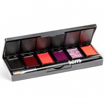 Solid Cream Gel 6 Colour Palette - Midnight Berries