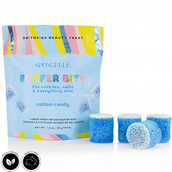 Spongelle PediPOP Buffer Bits - Cotton Candy 45g 