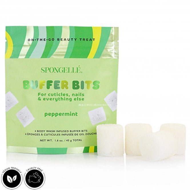 Spongelle PediPOP Buffer Bits - Peppermint 45g 