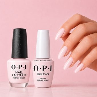 Spring 2026 HEMA & TPO Free Gel Polish & Nail Polish Duo - OPI'm a Bubble Bunny (2x15ml)