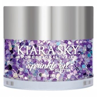 Sprinkle On 3D Nail Glitters - Amethyst 28g (SP236)