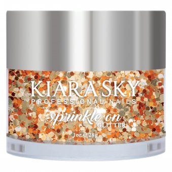 Sprinkle On 3D Nail Glitters - Copperella 28g (SP212)