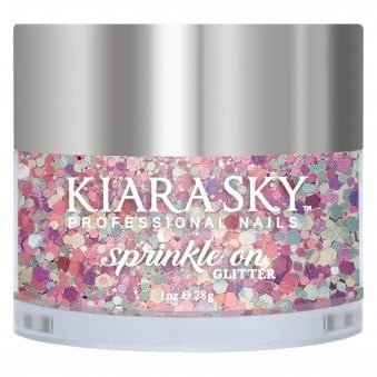 Sprinkle On 3D Nail Glitters - I Don't Pink So 28g (SP245)