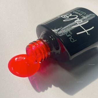 Stained Glass Hema Free Gel Polish - Stained Glass Neon Pink 8ml (HGP104)