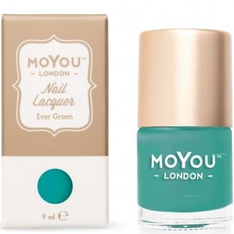 Stamping Nail Lacquer - Ever Green 9ml (MN035)