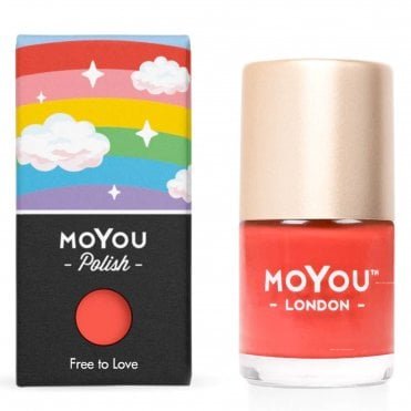 Stamping Nail Lacquer - Free To Love 9ml